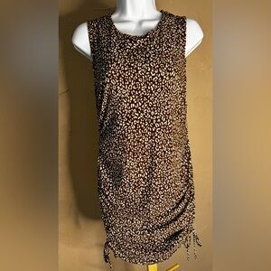 Sleeveless Print Dress